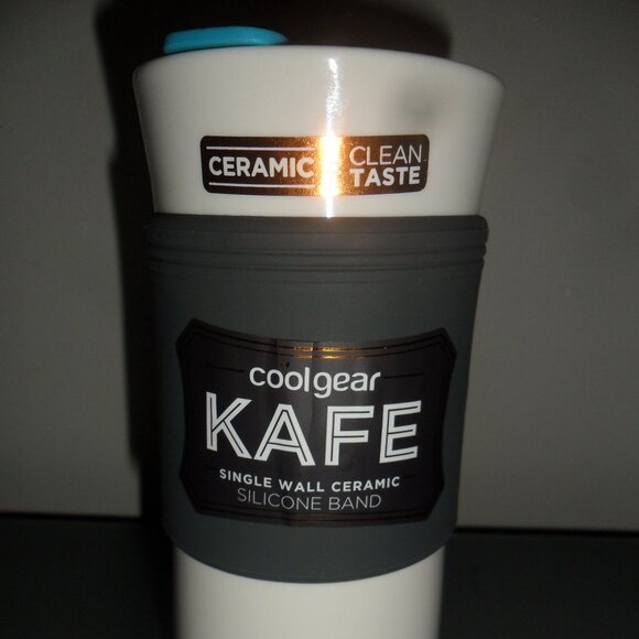 ๐ 3 for $10 SALE- Cool Gear Sumatra Travel Cup With Silicone Band - Picture 1 of 5